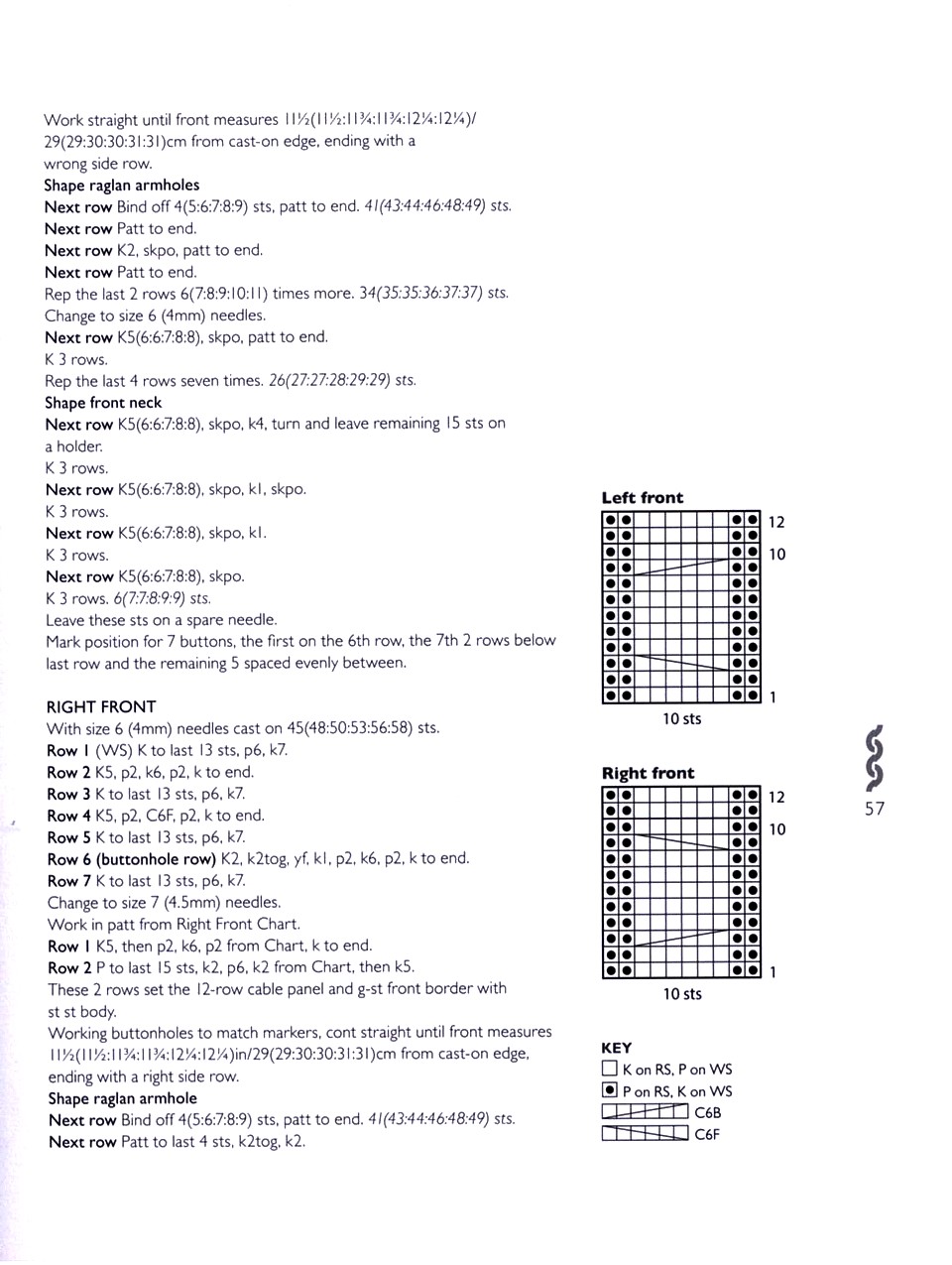 705 Easy Cable Aran Knits 18-055