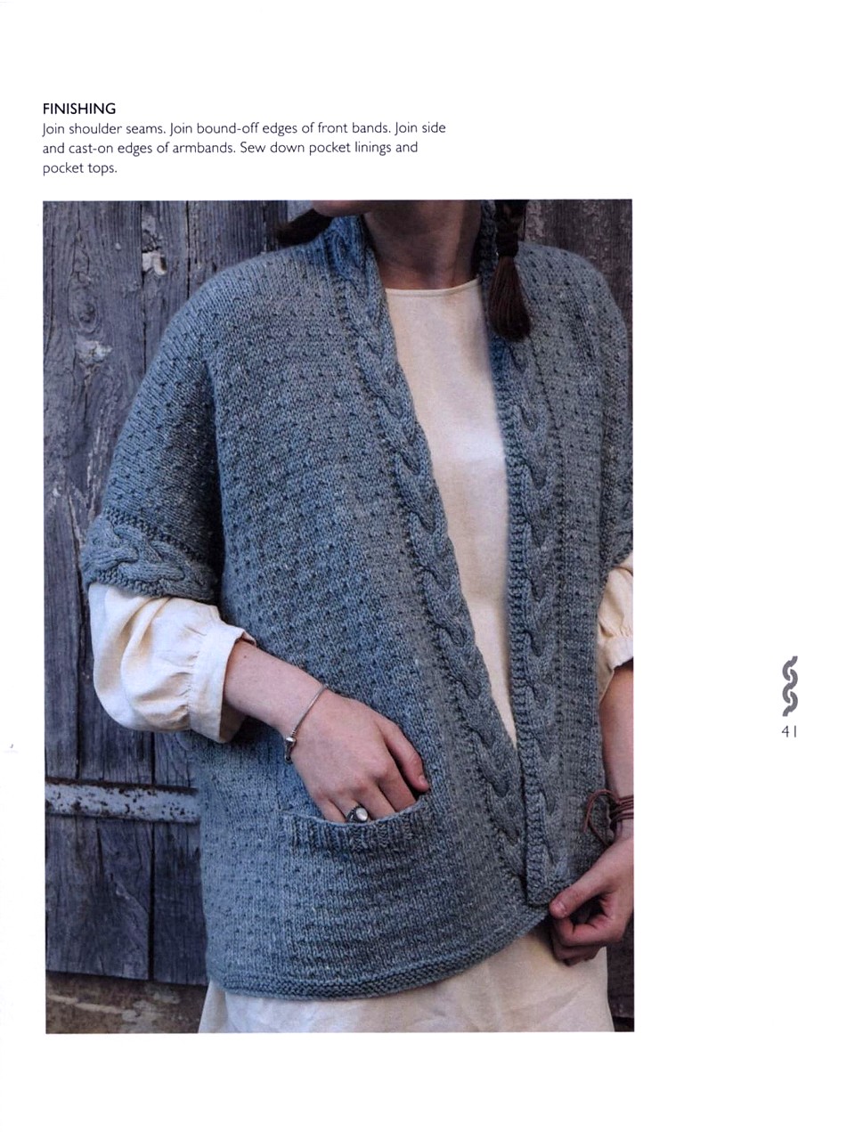 705 Easy Cable Aran Knits 18-039