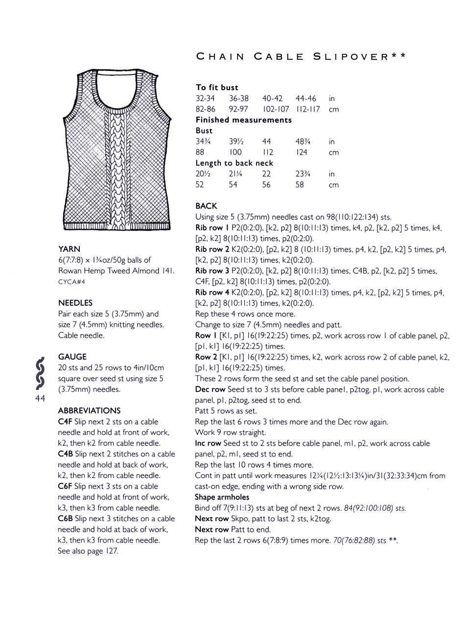 705 Easy Cable Aran Knits 18-042