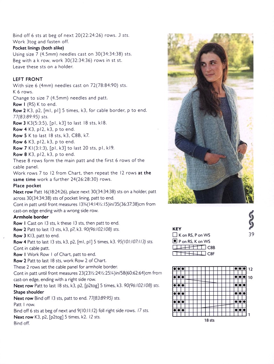 705 Easy Cable Aran Knits 18-037