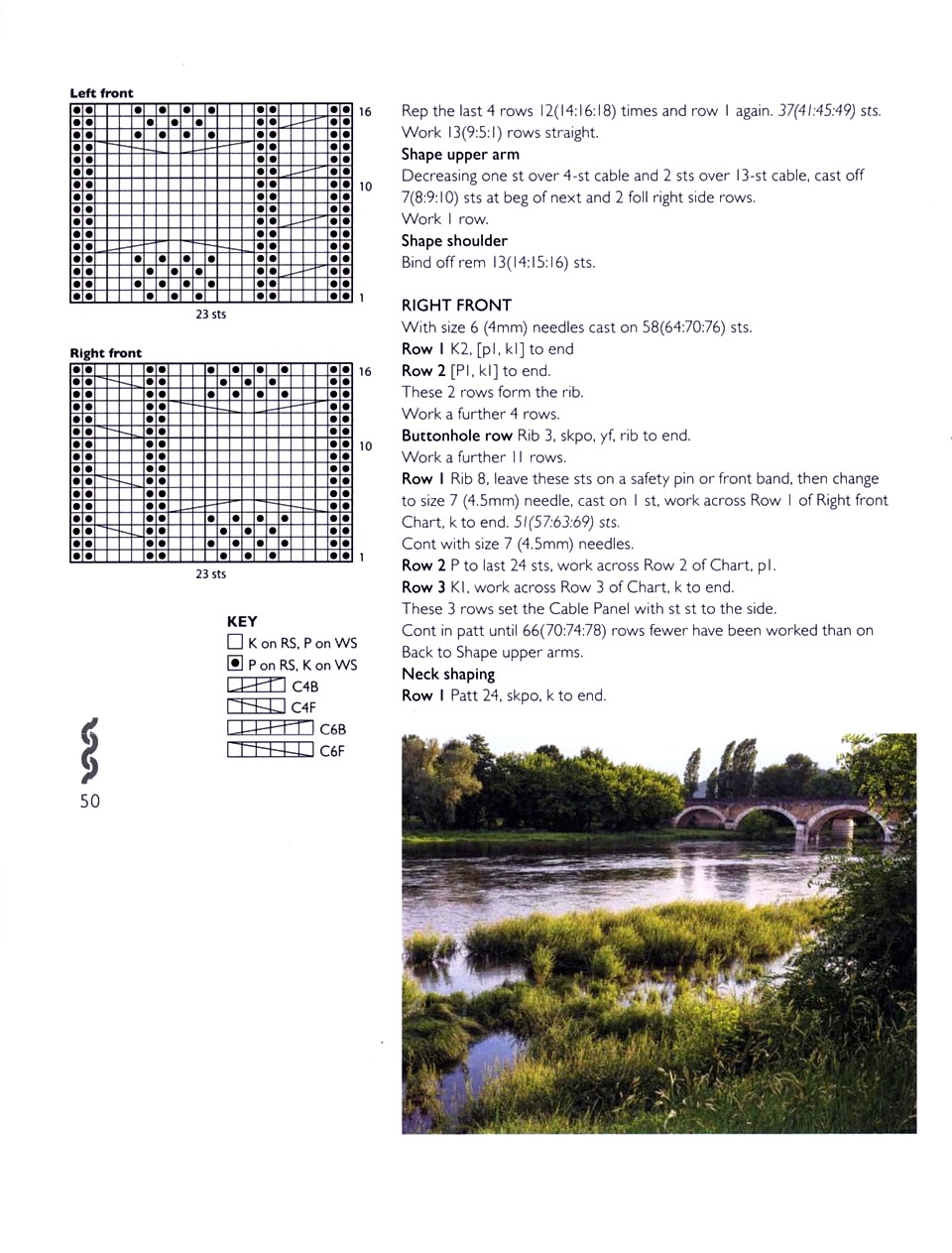 705 Easy Cable Aran Knits 18-048