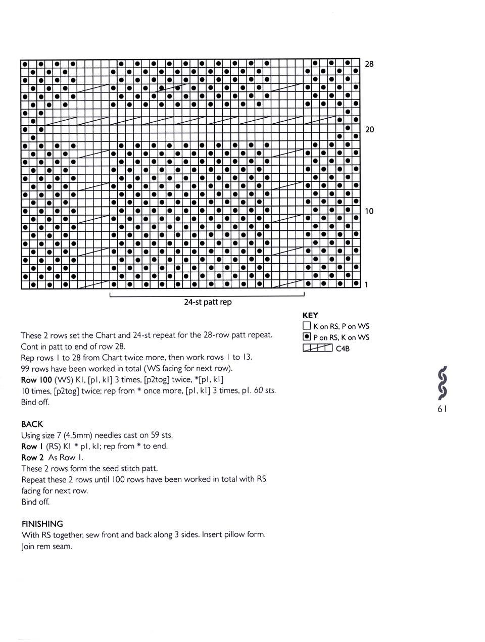 705 Easy Cable Aran Knits 18-059