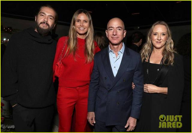 01.12.18 - Tom and Heidi Klum at Amazon Holiday Party