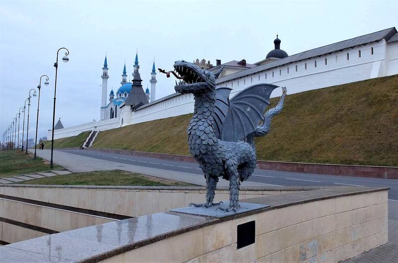 Казань Памятник коту казанскому