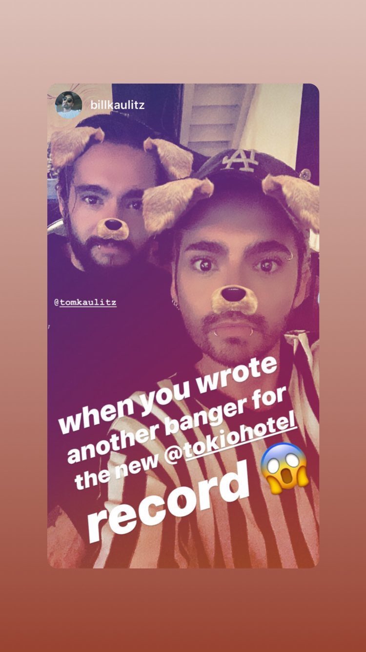 Tokio Hotel - IG-Story #1 (05.12.18)