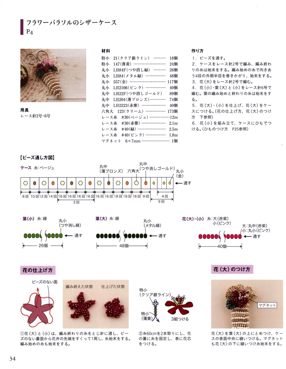 717 Beads Crochet 17-35