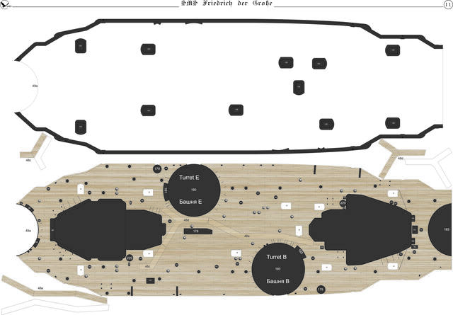 SMS Friedrich der Grosse deck