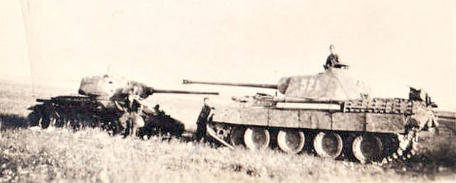 Pz-V Panther - t34