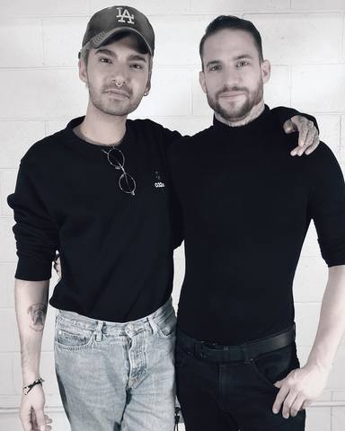 17.11.18 - Bill and Daniel Meyer in Ouro studio, LA