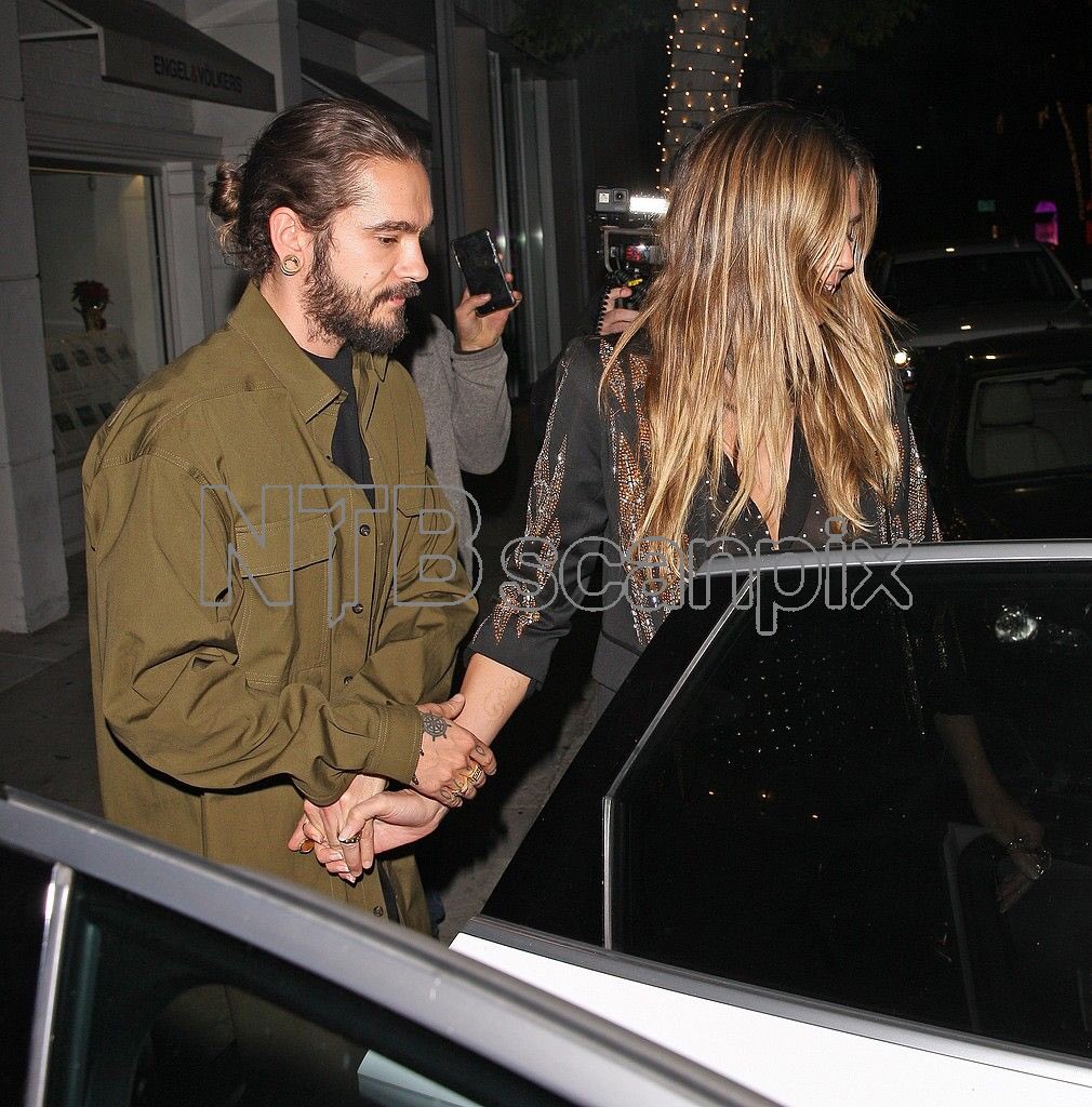 20.12.18 - Bill, Tom, Simone and Heidi at Mr Chow Restaurant, LA