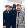 20.12.18 - Bill, Tom and Heidi at the launch of Shiro and Shay Todd's collection at Maxfield