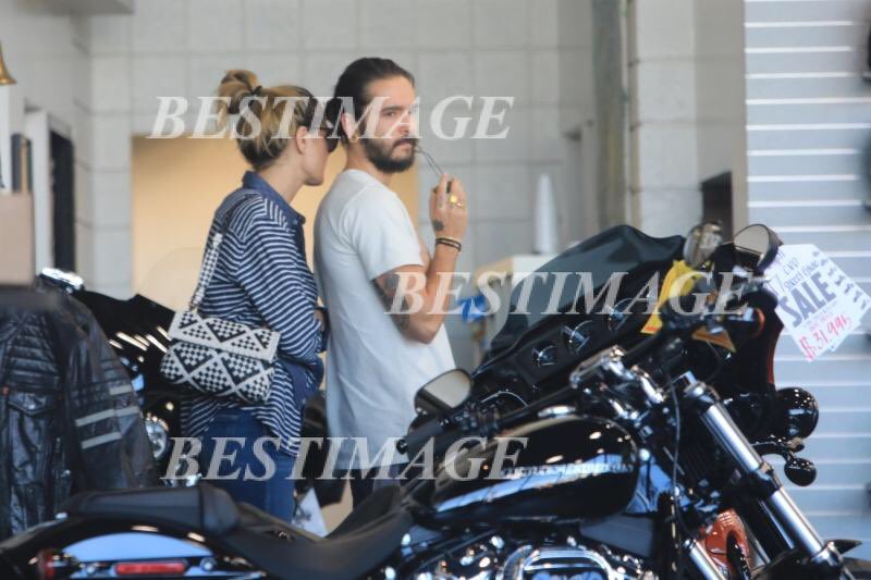 28.12.18 - Tom and Heidi at Harley Davidson's, LA