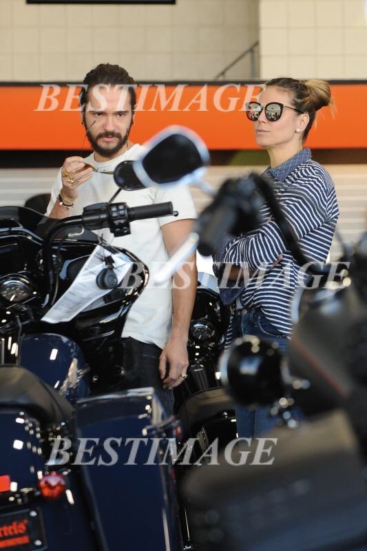 28.12.18 - Tom and Heidi at Harley Davidson's, LA