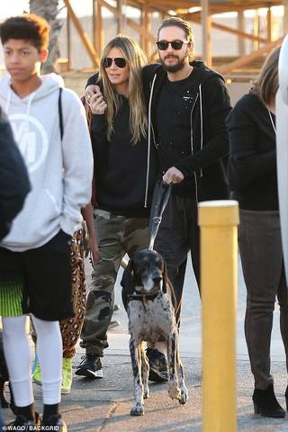 29.12.18 - Tom and Heidi in Santa Monica