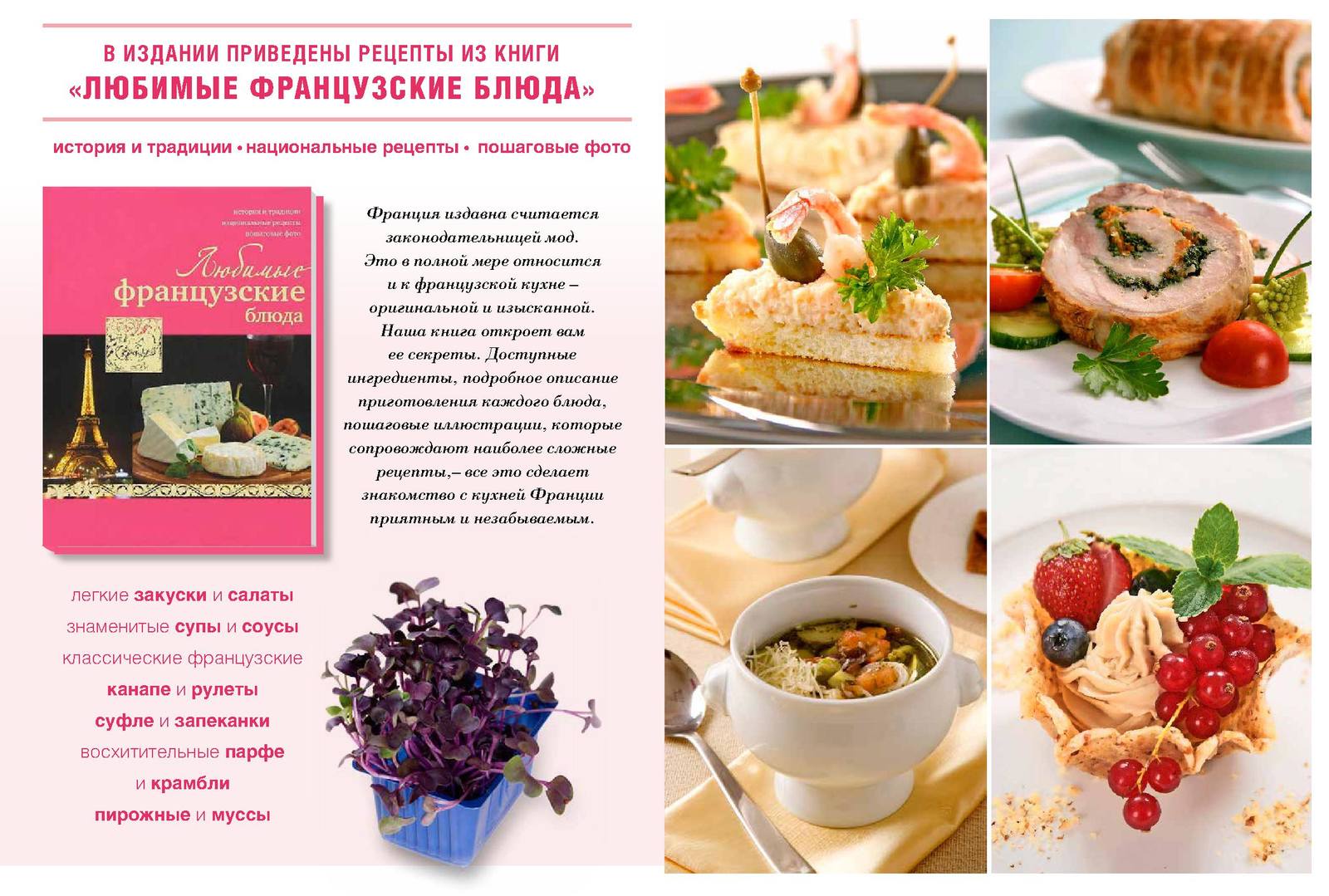 Книга рецептов французской кухни