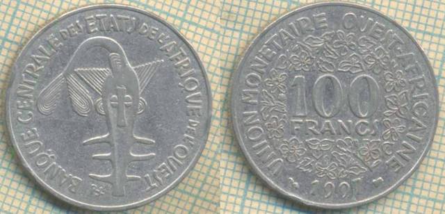 Западная Африка 100 франков 1997 4830