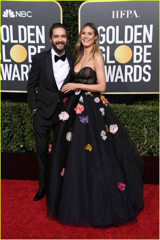 06.01.19 - Tom and Heidi at Golden Globes, The Beverly Hilton, LA