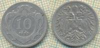 Австрия 10 геллеров 1895 4109