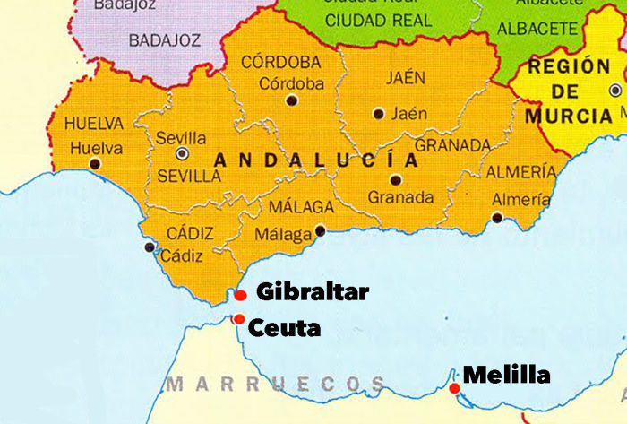 Asamblea-Nacional-Andaluza-mapa-de-ANDALUCÍA