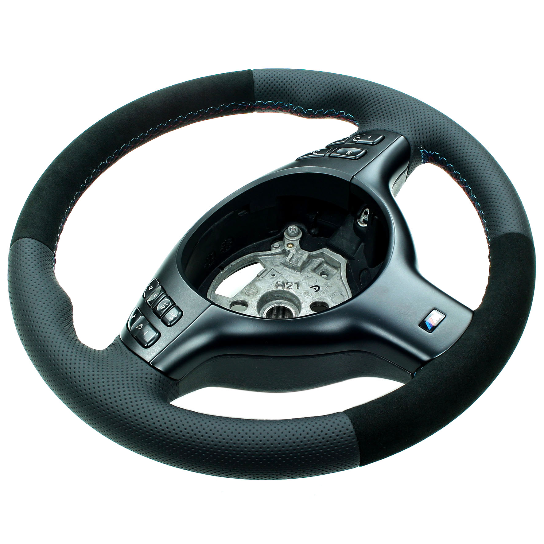 Perfo Alcantara BMW E46 E39 M Lenkrad Lederlenkrad neu bezogen / beziehen PA MN eBay