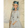 Mix and Match Barbie doll blue hair (76)