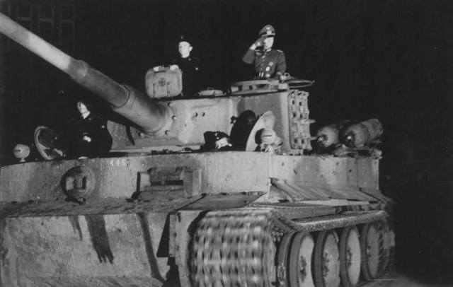 Tiger from s.Pz .Ers .Abt . 500 Paderborn 1943