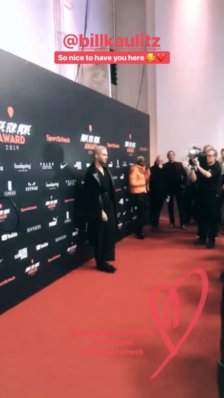 02.02.19 - Bill at Made For More Awards, Munich