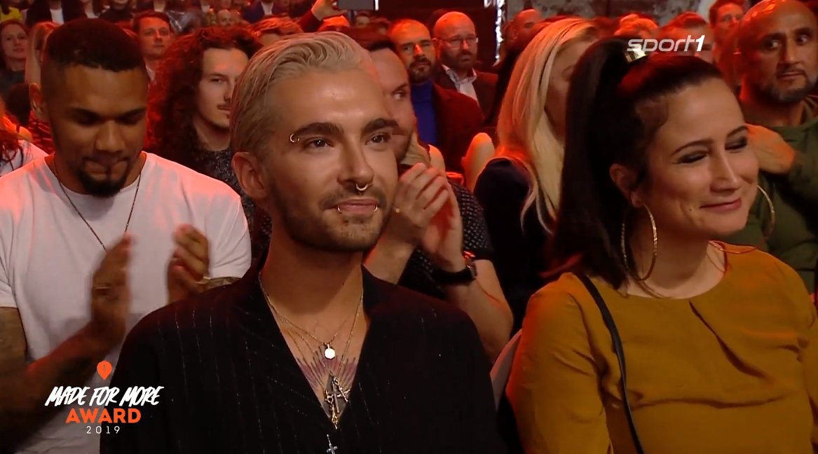 02.02.19 - Bill at Made For More Awards, Munich