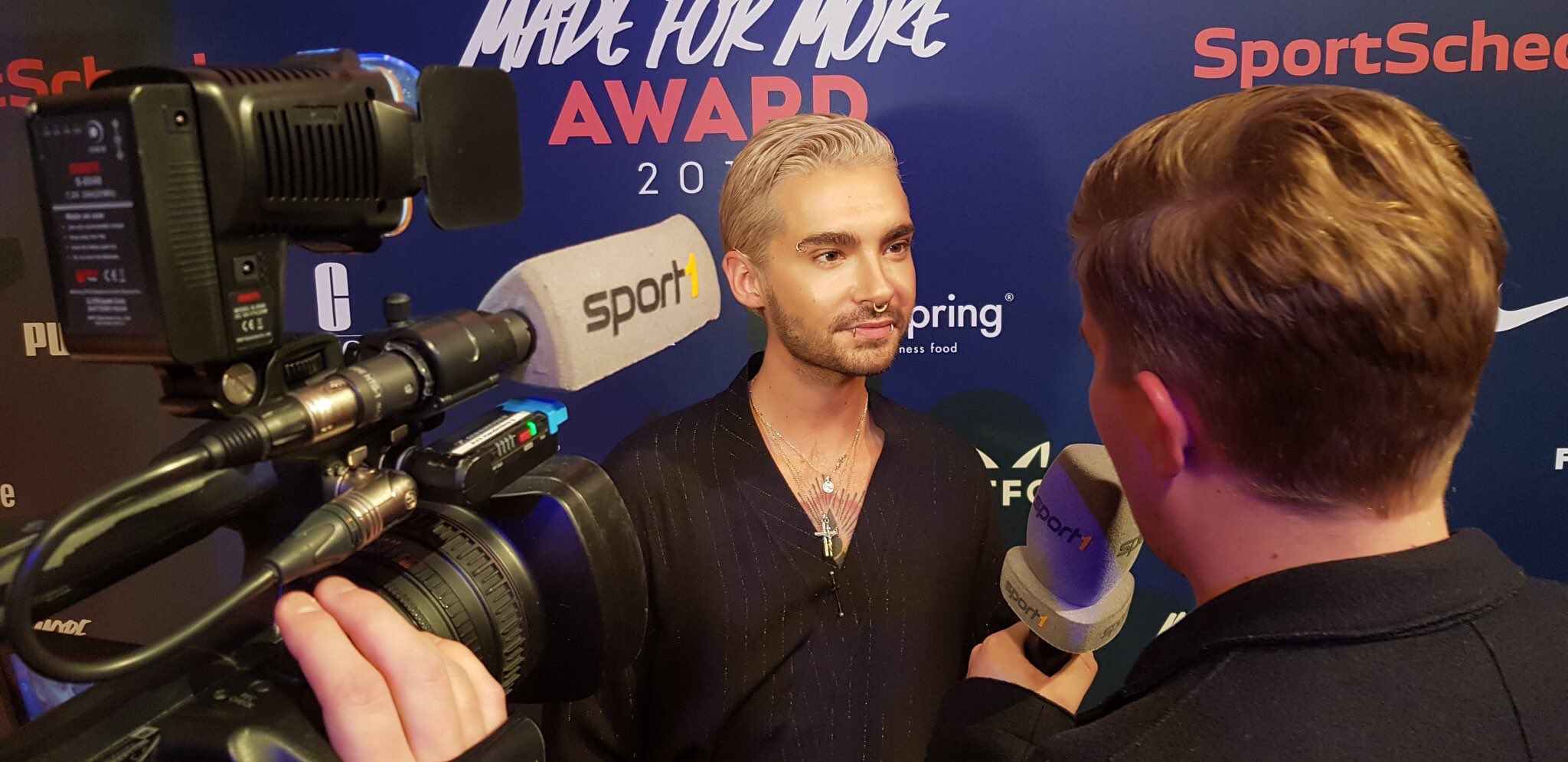 02.02.19 - Bill at Made For More Awards, Munich