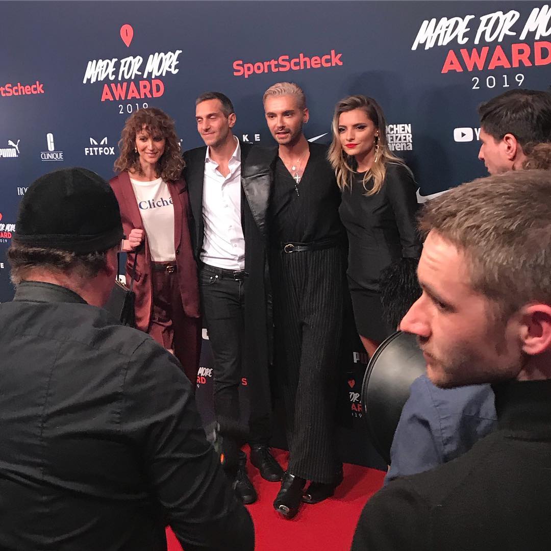 02.02.19 - Bill at Made For More Awards, Munich