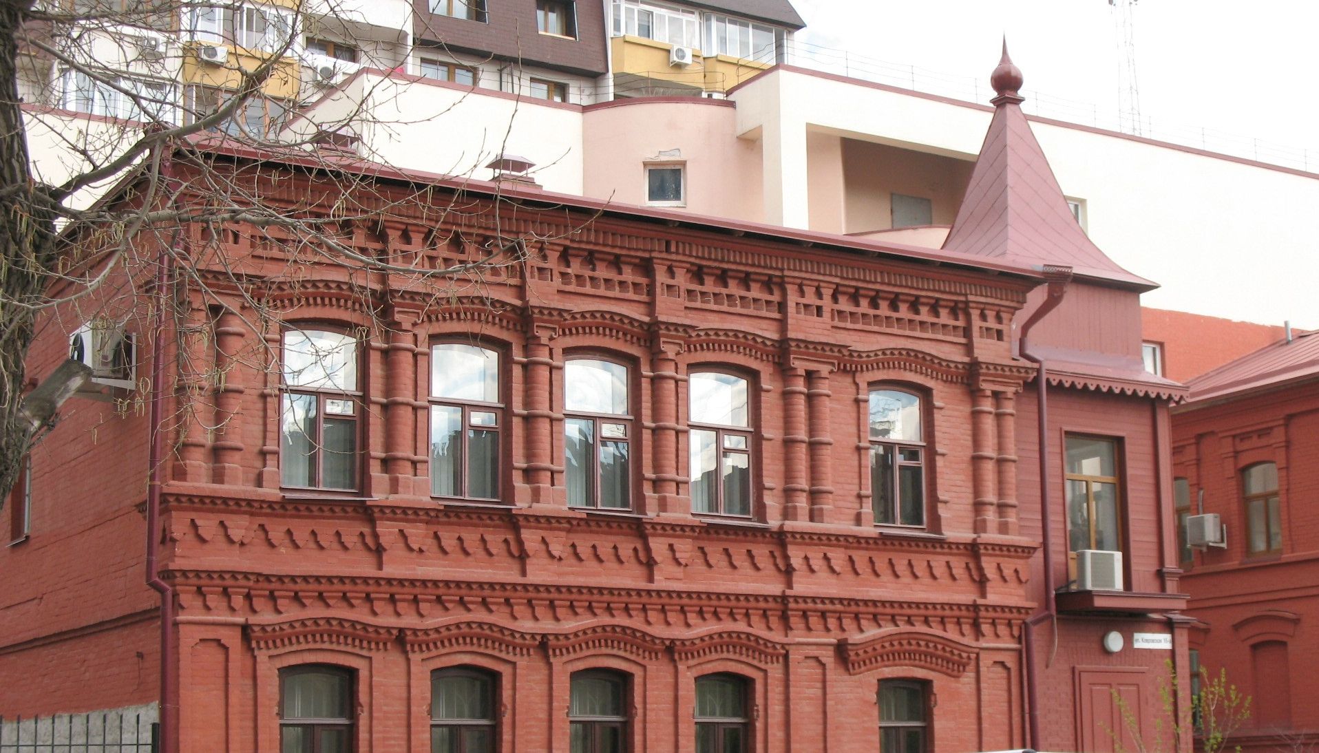 Дом инженера Снег