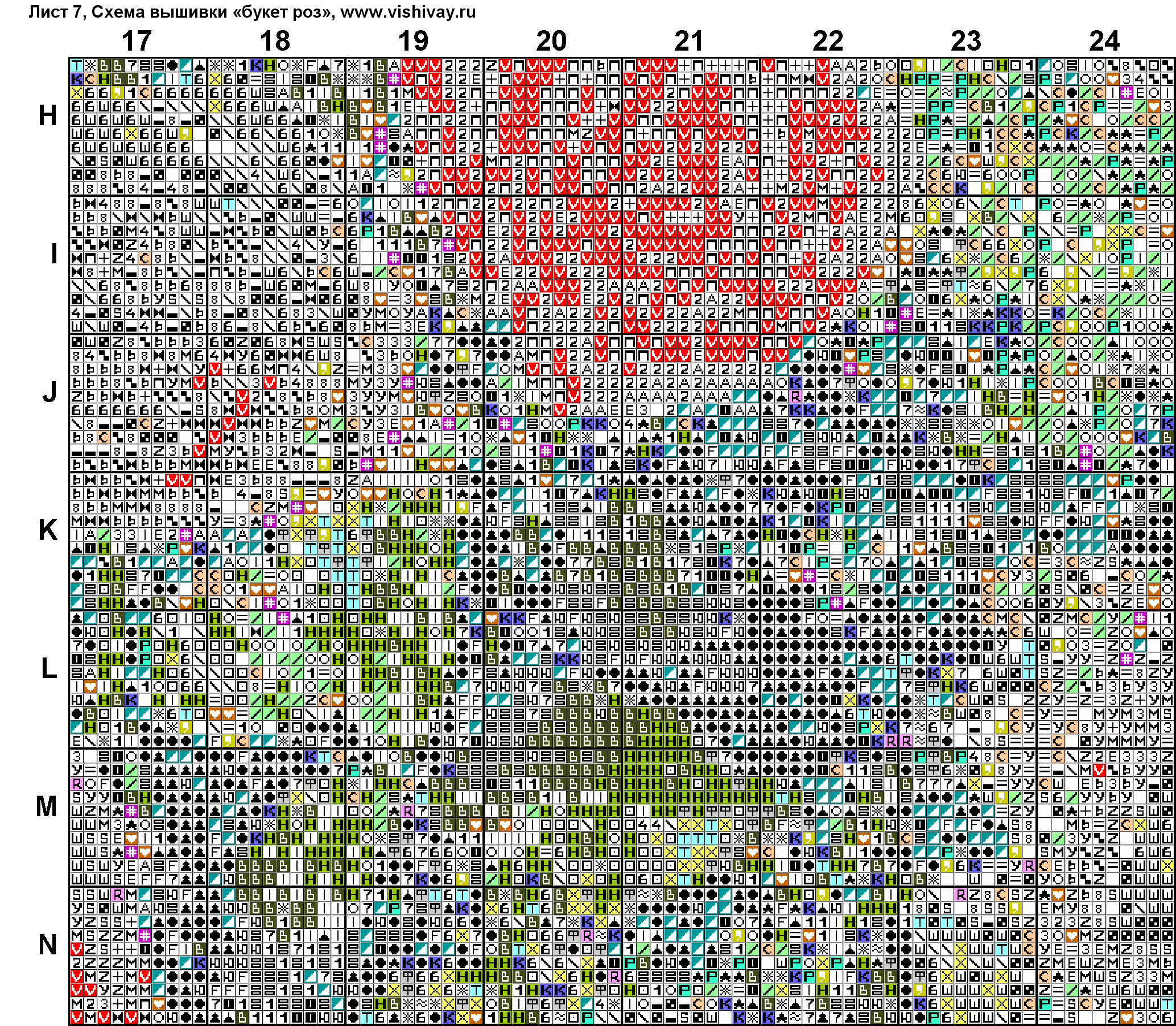 букет роз Лист 7