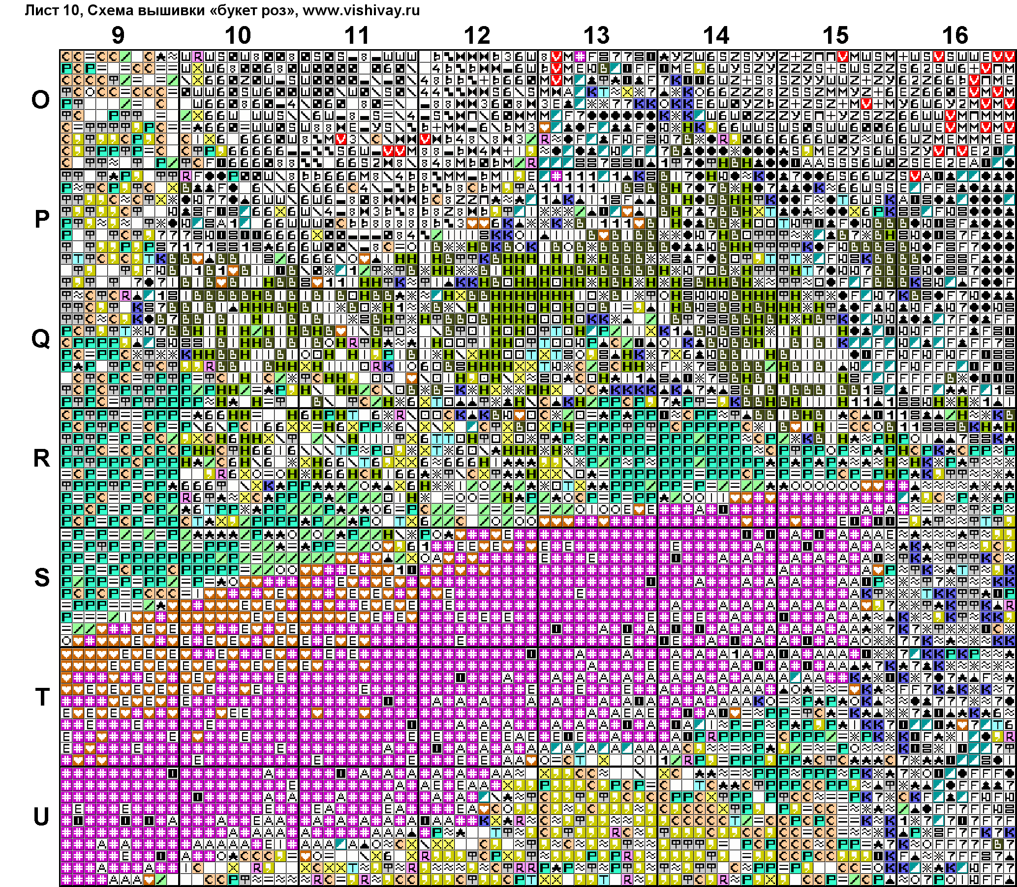 букет роз Лист 10