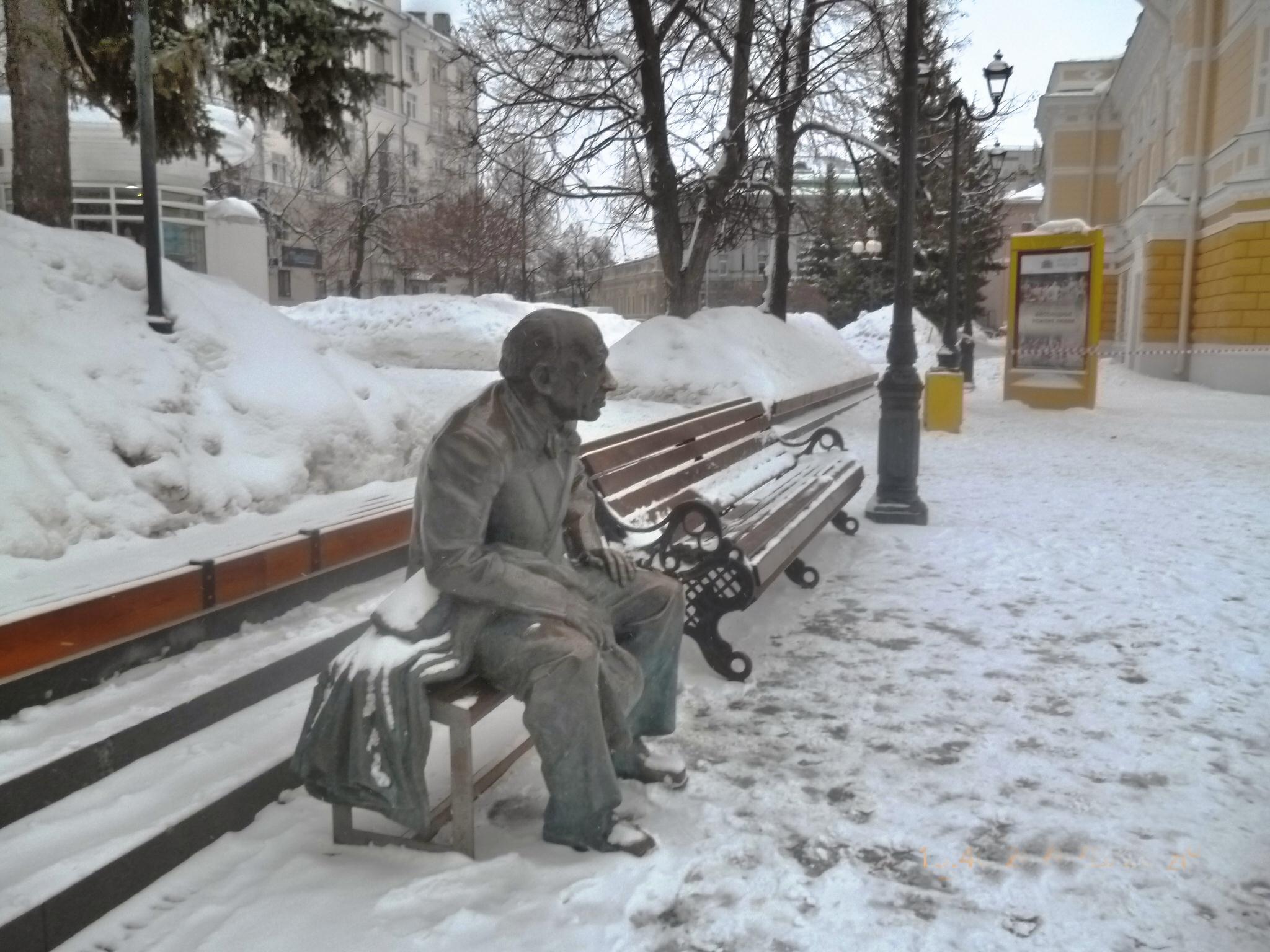 Памятник Евстигнееву В Нижнем Новгороде Фото