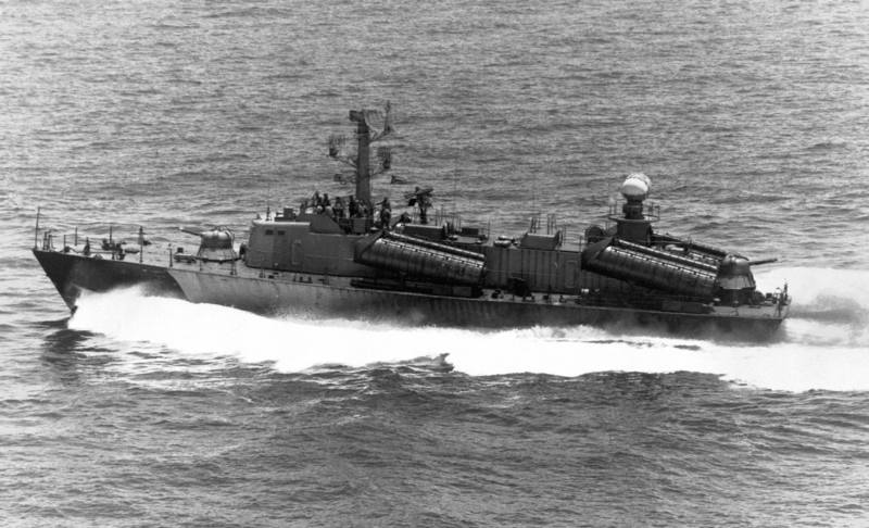 Project 205-ER Cuban missile boat in 1984