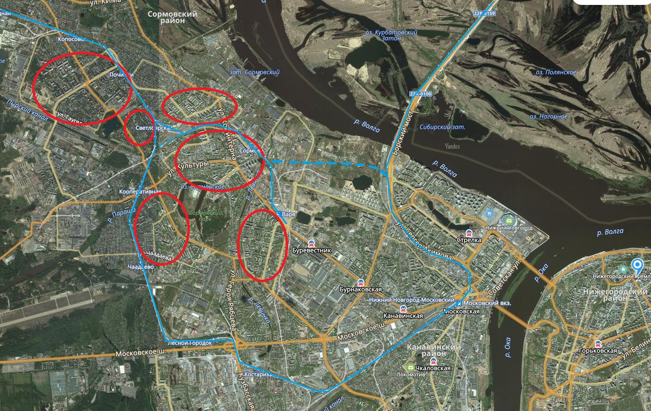 Схема дублер проспекта ленина в нижнем новгороде схема