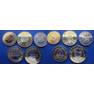 Бахрейн набор 5 монет 2002-08
