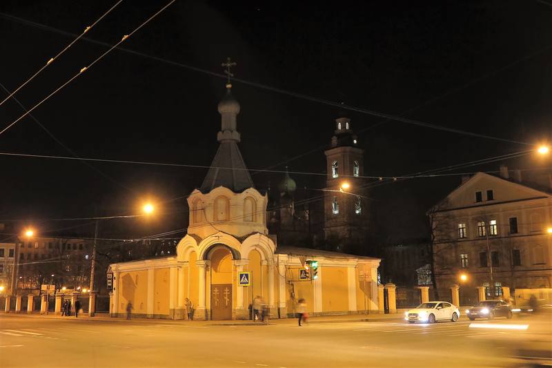 Вечерний Васильевский остров