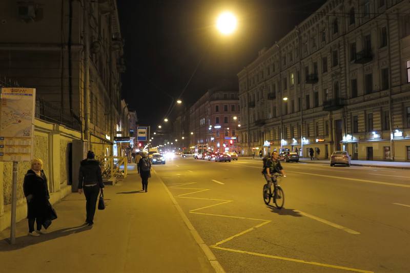 Вечерний Васильевский остров