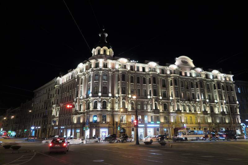 Вечерний Васильевский остров