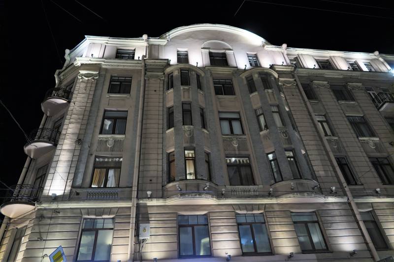 Вечерний Васильевский остров