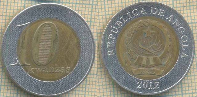 Ангола 10 кванза 2012 5065