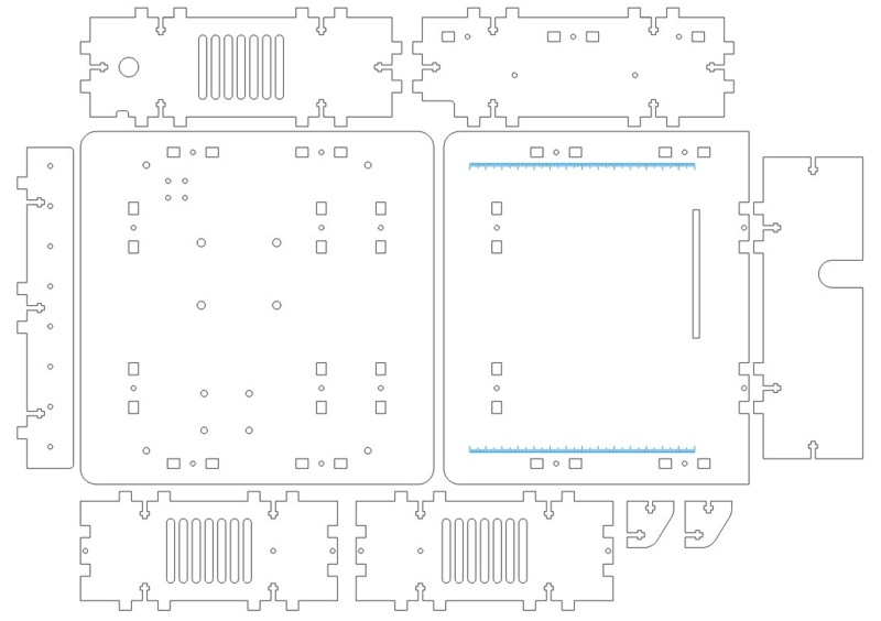 Мини циркулярная пила с лазером RDX110