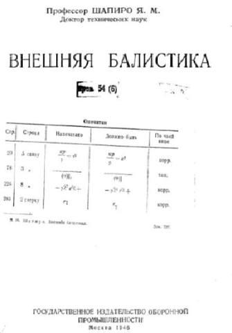балистика