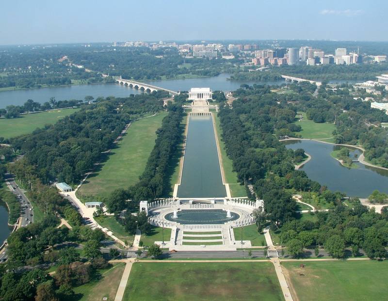 Reflecting Pool from Washington Monument Reflecting Pool from Washington Monument (Копировать)