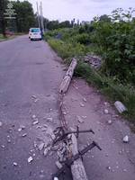 V Kramatorske voditel sovershil DTP skrylsja a zatem vyletel v kjuvet 4
