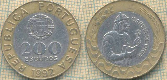 Португалия 200 эскудо 1992 5908