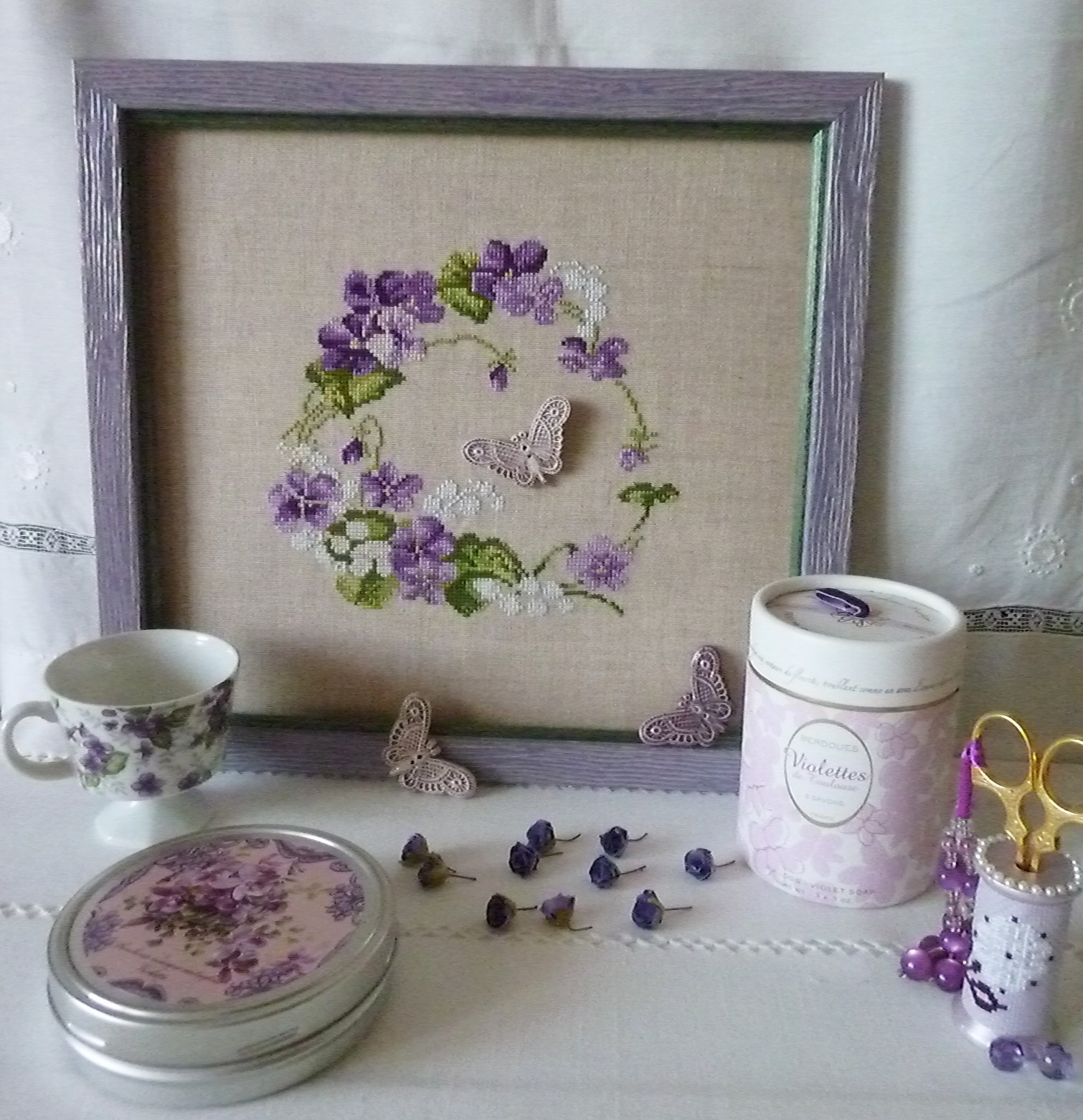 Violettes Et Muguet 1