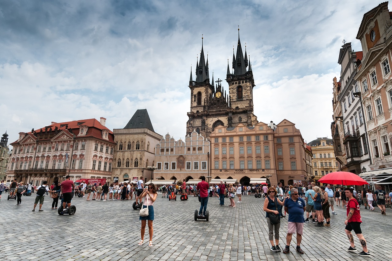 Старый город в историческом центре Праги