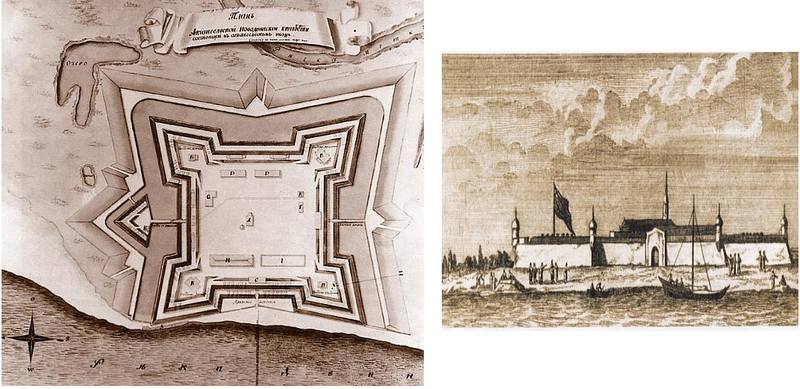 Сколько бастионов было в крепости оренбурге. План Новодвинской крепости Архангельск. Архангельск крепость Петра 1. Новодвинская крепость план.